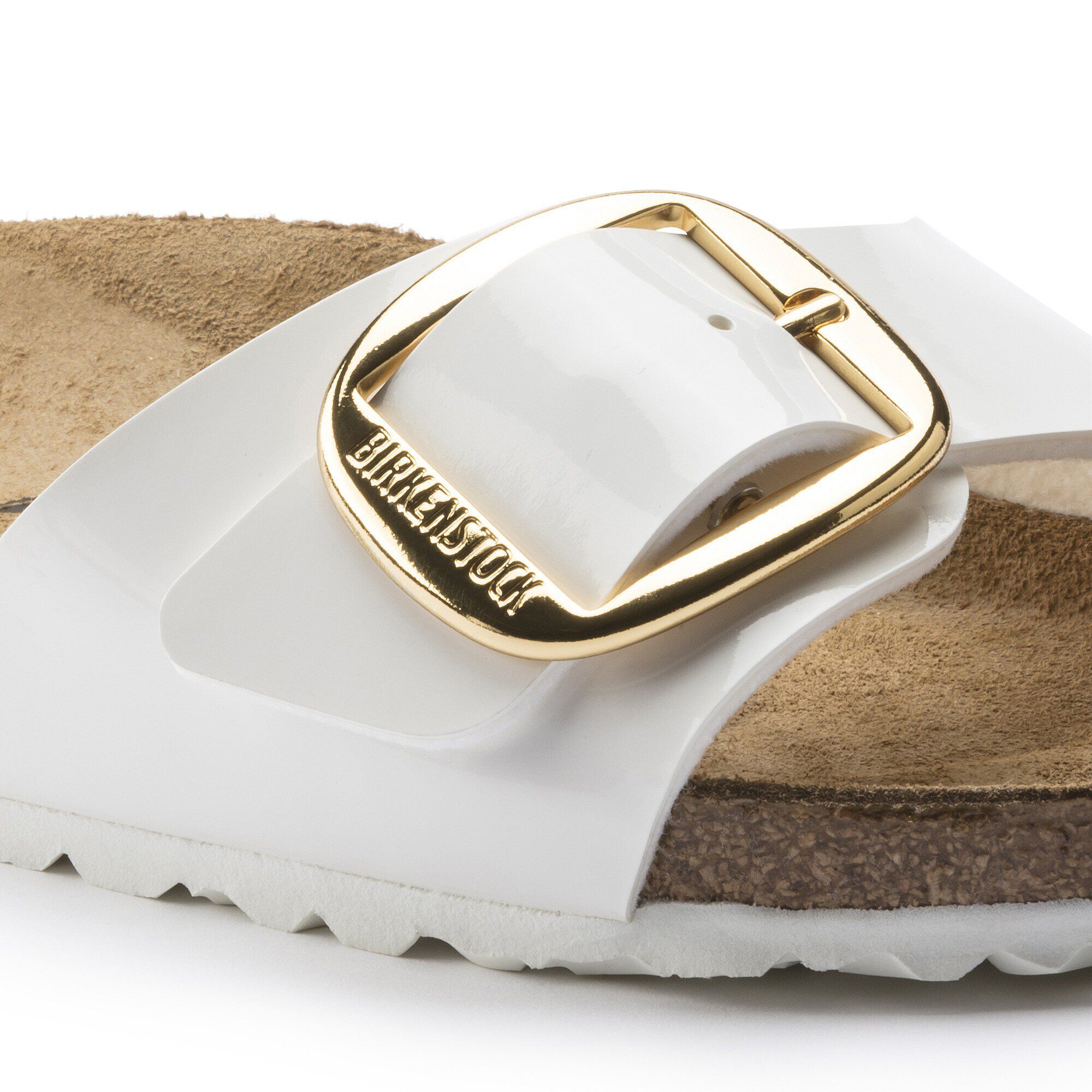 Madrid Big Buckle Birko-Flor Patent