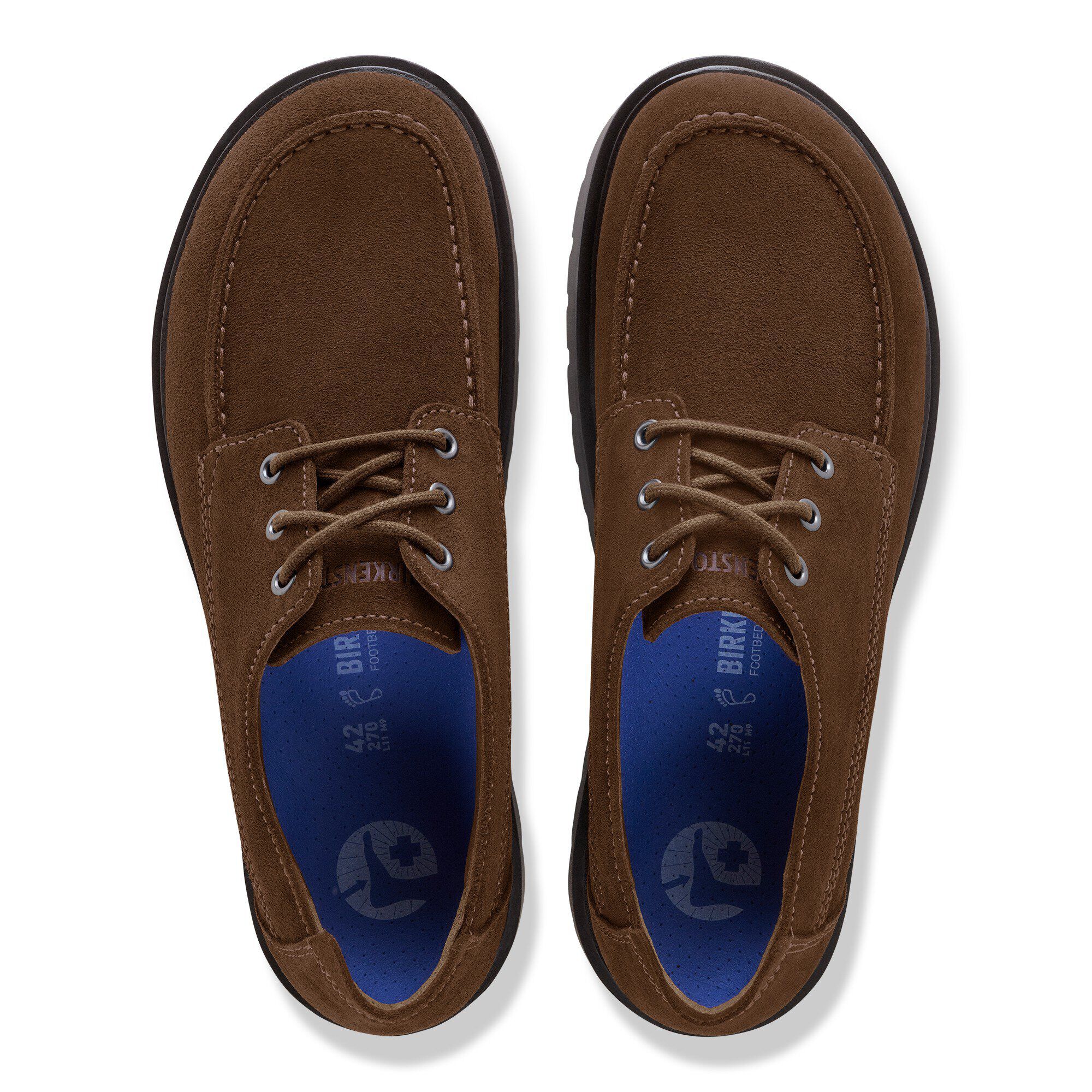Highwood Moc Lace Low Suede Leather