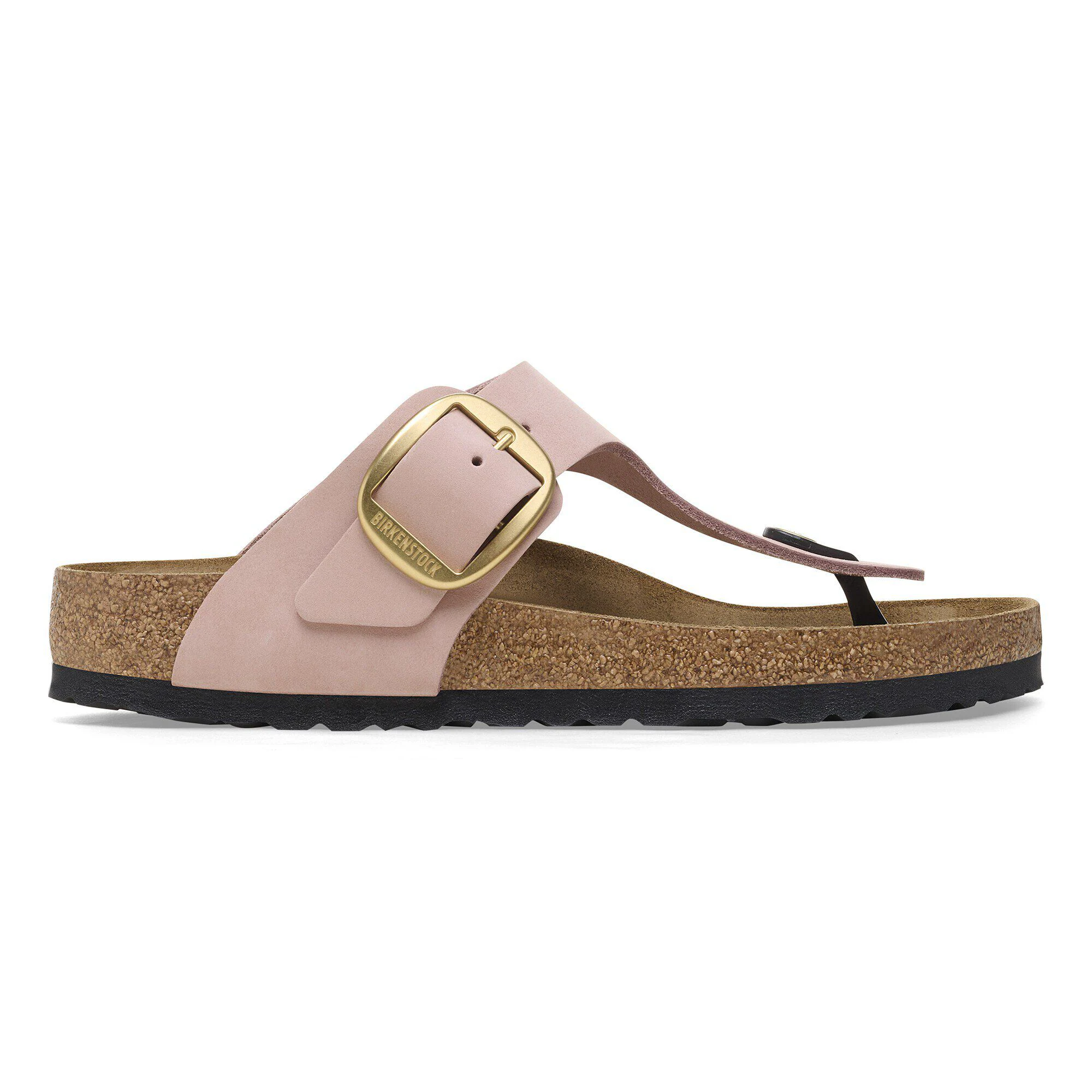 Gizeh Big Buckle Nubuck Leather