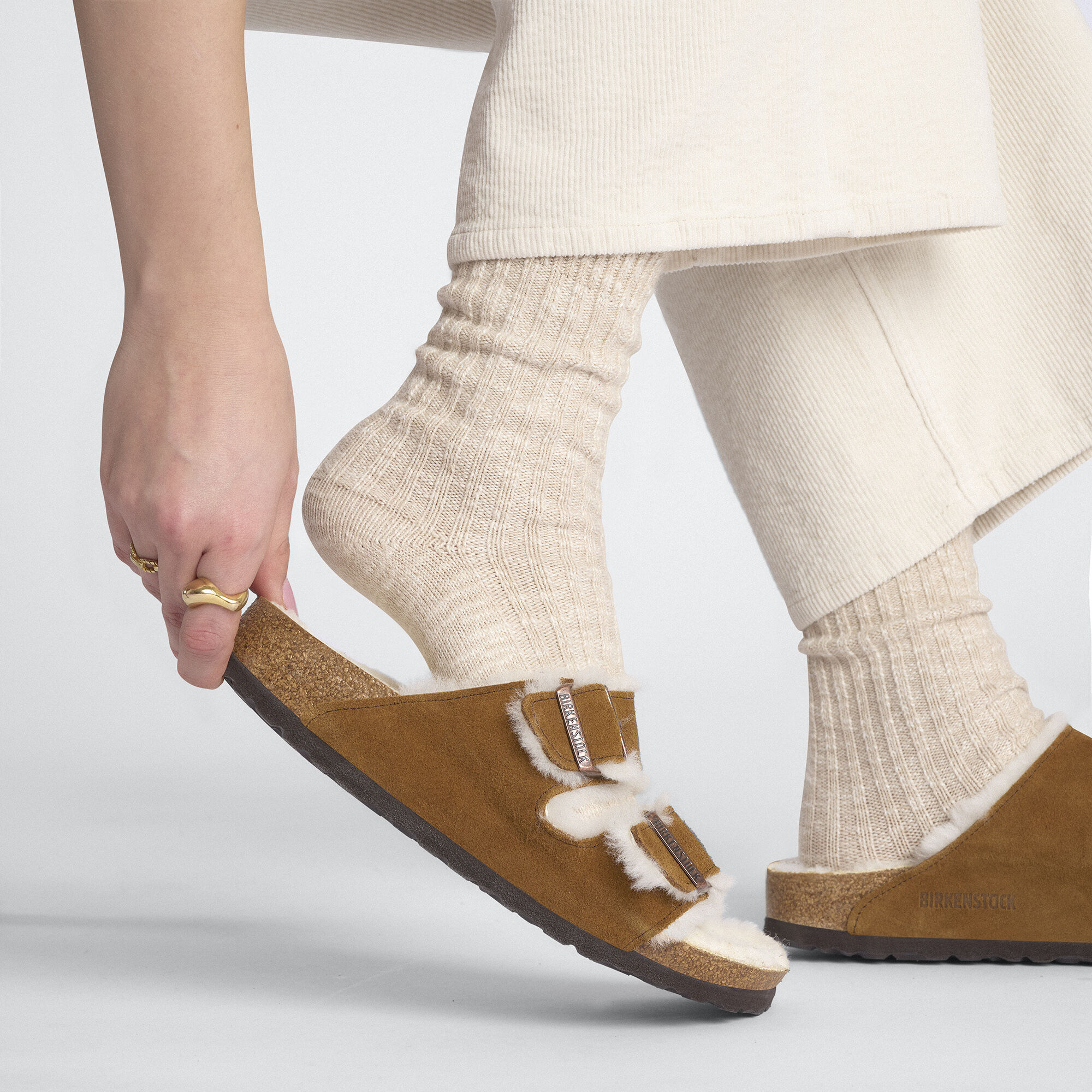Set Arizona Shearling & Cotton Slub