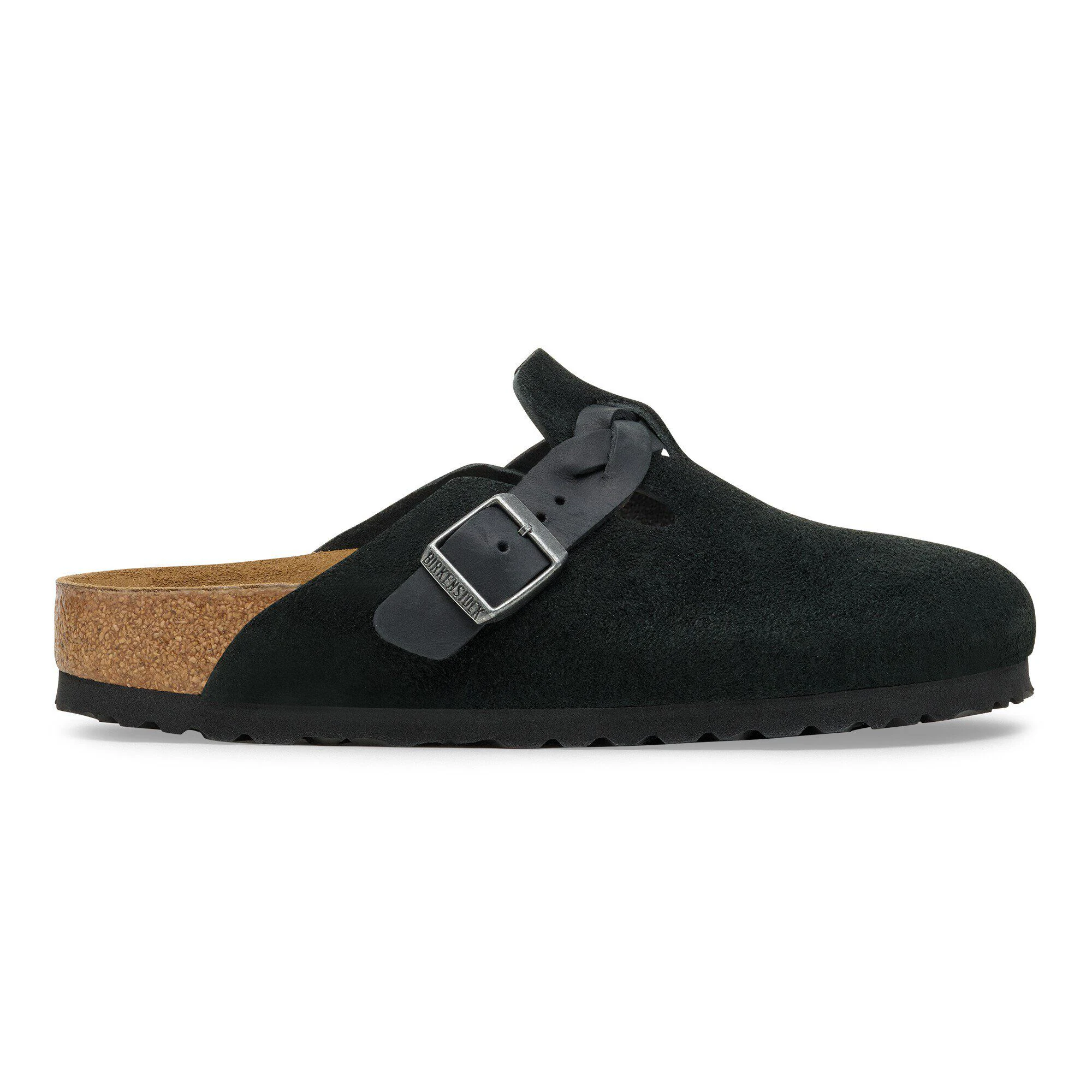 Boston Braided Suede Leather